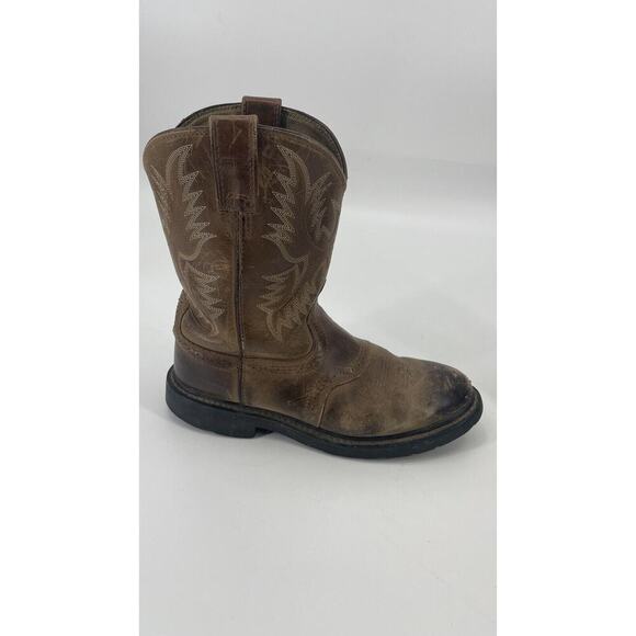 Ariat Challenger Men's 9.5D Western Cowboy Boots 10002504 Brown Rodeo Rancher - Picture 1 of 16
